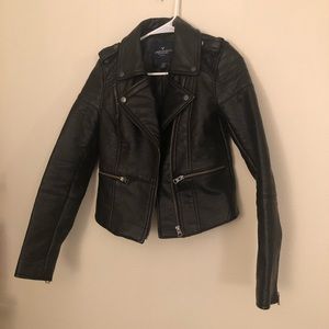 American Eagle Faux Leather Jacket